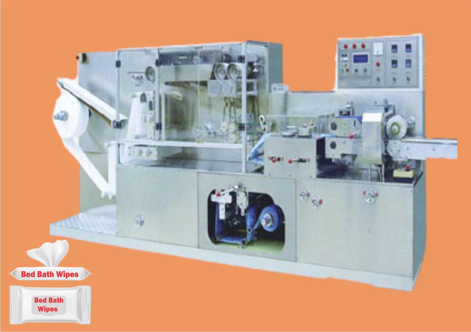 Bed Bath Wipes Making Machine