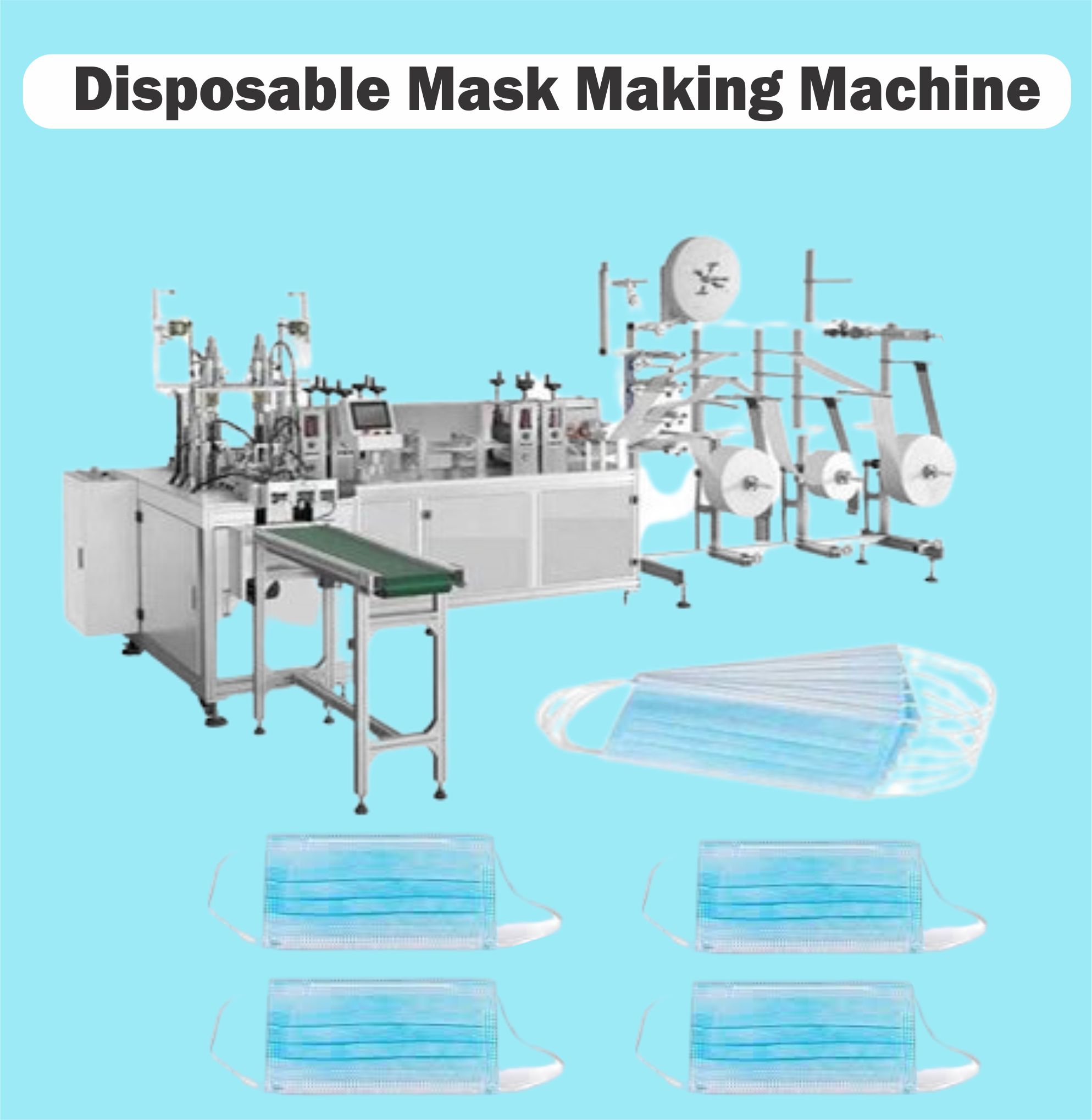 Disposable Face Mask Making Machine